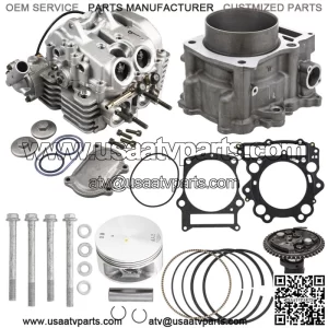 660cc Standard Bore 9.1:1 Cylinder Kit for Yamaha Grizzly 660 (Fits: Yamaha Rhino 660)