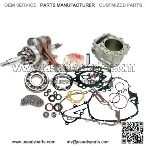 Best 700 Big Bore Rebuild Kit 105.5 734 Top End Complete Motor Assembly (For: More than one vehicle)