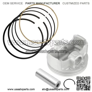 Cylinder Piston Ring for Yamaha Raptor 700 700R YFM700 2015 - 2021 Standard Bore (For: Yamaha Raptor 700)