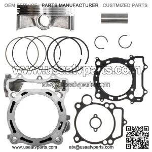 450cc Cylinder Piston Gasket Kit for Yamaha YFZ450 5TG-11633 2004-2009 2012-2013