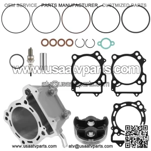 Cylinder Piston Gaskets Top End Rebuild Kit for Suzuki LTZ400 LTZ 400 KFX400