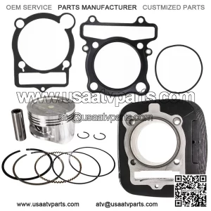 Cylinder Piston Gasket Kit for Yamaha Big Bear Kodiak 400 4GB-11638-00 1993-2012