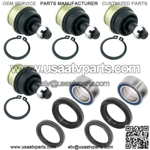 Front Knuckle Ball Joint Bearing Seal for Honda TRX300FW Fourtrax 300 4X4 88-00