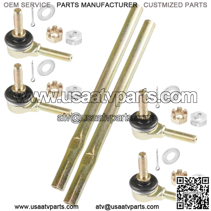 Tie Rod Set for Kawasaki Brute Force 650 4X4 KVF650 2005 2006 2007-2013