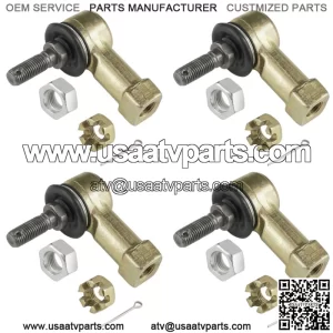 Two Sets Of Tie Rod End Kit for Honda TRX300EX 300 Ex Fourtrax 1997 1998 1999