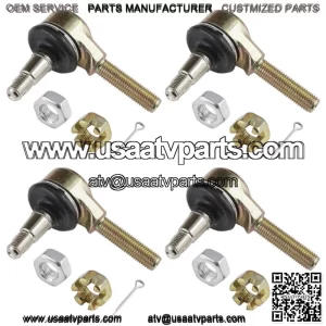 Tie Rod End Kit for Yamaha Grizzly 90 YFM90 YFM09GY 2019-2023 Qty 4