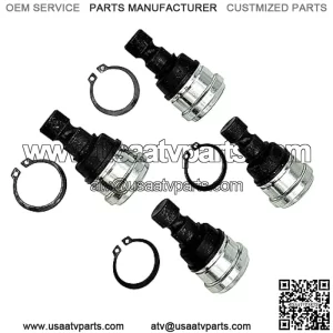 Ball Joints Compatible for Polaris RZR 570 800 900 Ranger 500 700 800 Diesel Sportsman 550 850 1000 Scrambler 850 1000 OEM# 7061220 7061187 (4 Pcs)