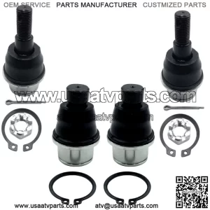 Ball Joint For Can Am Can Am Maverick X3 R RR 2017 - 2022 Upper Lower 4 Pcs Set