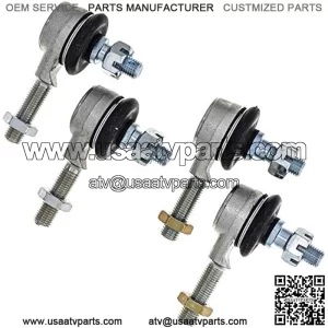 Tie Rod End Kit for Suzuki Kawasaki Quadsport Z400 230 Quadracer 250 KFX400 Vinson 500 Eiger 400
