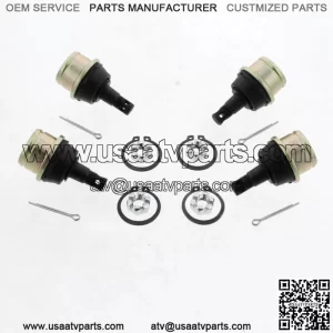 1988 - 2000 Honda 300 Fourtrax TRX300 Upper and Lower Ball Joints x4 (For: Honda)