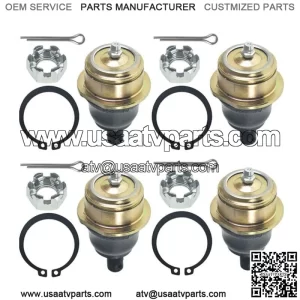 For Bombardier Can-Am DS650 DS 650 2000-2005 Lower Ball Joints Complete set of 4