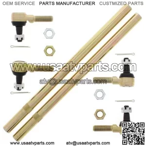 Set tie rod end + tie rod HD Yamaha Raptor 660 700 YFZ 450 52-1004