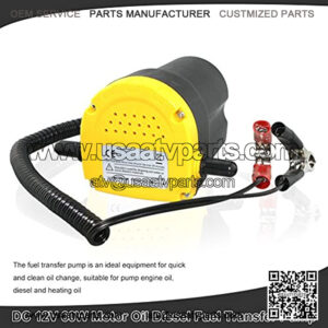 DC 12V 60W Oil/Fluid Extractor Pump, Keenso Oil Fuel Transfer Pump 250L/Hour + Tubes for Auto Car Boat Motorbike Truck RV ATV Jet