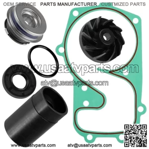 Water Pump Cover Gasket w/ Impeller & Seals for Polaris IQ Widetrak 600 2010-17