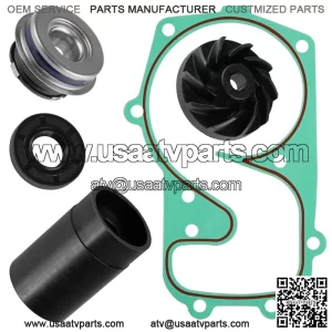 Water Pump Cover Gasket w/ Impeller & Seals for Polaris 800 Rush PRO-S 2015-2018