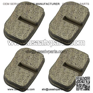 Rear Disc Brake Pads for 97cc 2.8HP Motorsports Doodle Bug DB30 (Blitz, Dirt Bug, Racer) Classic Electric Razor MX500 Mini Bike 33 43 47 49cc Mini ATV Gas Scooter Dirt Pocket Bike 4 Pack