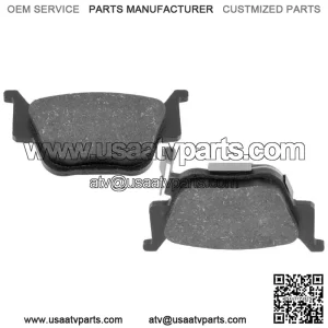 Rear Semi-Metallic Brake Pads for Honda Pioneer 700 SXS700M2 2014-2023