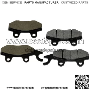 Front Brake Pads for Kawasaki Teryx4 LE 43082-0126 43082-0127 2014-2021