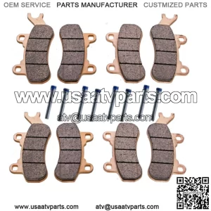 Can-Am Maverick X3 4x4 Front and Rear Brake Pads Brakes 2017 2018 2019 2020 2021