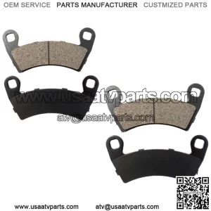 Qty 2 Front Brake Pads For Polaris Ranger 500 EFI H0 4x4 2x4 Crew UTV 06-15 (For: Polaris Ranger 400)