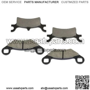 Brake Pads for Polaris Sportsman 800 EFI Intl HO 2005-2009 Front Rear Brakes (For: Polaris Sportsman 800)