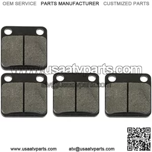 Front Brake Pads Compatible with Suzuki 400 LTA400 LTF400 Eiger 2WD 4WD 2002-2007