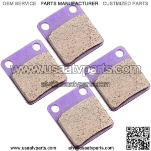 Brake Pads for Kawasaki Prairie 360 2003-2012 for Kawasaki Prairie 300 1999 2000 2001 2002 Front and Rear OEM Replacement Brake Pads