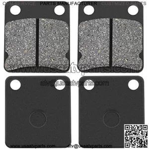 FA54 Brake Pads Replace for Yamaha YFM400 YFM 400 Kodiak 1999-2006 Grizzly 400 450 YFM450 Wolverine Kodiak Big Bear YFZ350 YFZ350 Warrior Banshee 1995-2009 YFM 350 Grizzly Auto IRS 4x4 2007-2011