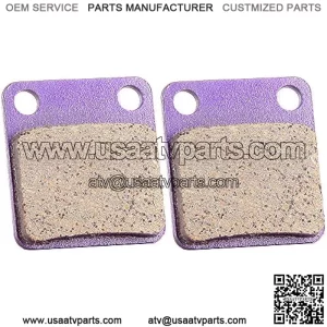 Front Carbon Fiber Brake Pads Motorcycle Motorbike Replacement Brake Pads Fit For 2008 for Hyosung TE450, 2001-2009 2011-2016 for Kawasaki KX65, 2001-2004 for Yamaha Bear Tracker 250