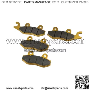 Kawasaki Teryx Teryx4 750 800 2008-2023 Ceramic Brake Pad Set Front (For: More than one vehicle)