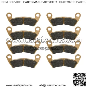 Front & Rear Brake Pads for Polaris RZR XP 1000 2014-2017 Sintered
