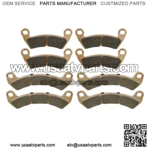 Front and Rear Brake Pads for Polaris RZR XP Turbo / RZR XP 4 Turbo 2016 - 2021