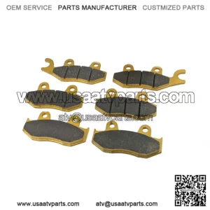 Yamaha 700 700R YFM700 2013-2023 Ceramic Brake Pad Set Front & Rear (For: More than one vehicle)