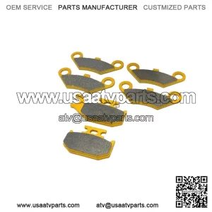 CF Moto CFORCE 500 HO 2014-2016 Ceramic Brake Pad Set Front & Rear (For: CF-Moto)