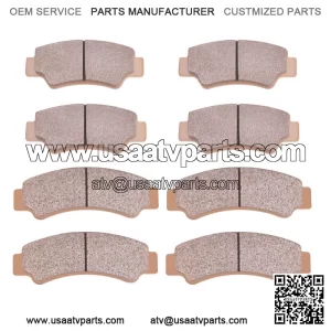 4 sets Front & Back Brake Pads For CFMoto ZFORCE CFORCE UFORCE 1000 ATV UTV (For: CF-Moto)