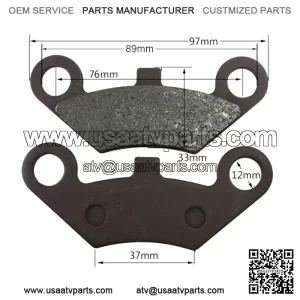 Brake Pad for CFMoto CF500 500cc CF600 600cc X5/6/8 ATV Scooter Moped Motorcycle
