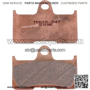 XCR Brake Pads for 2019-2020 CFMOTO CFORCE 500S ATV [Rear]
