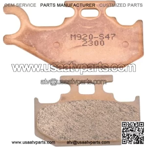 XCR Brake Pads for 2015-2016 CFMOTO CFORCE 500 HO EPS ATV [Rear]