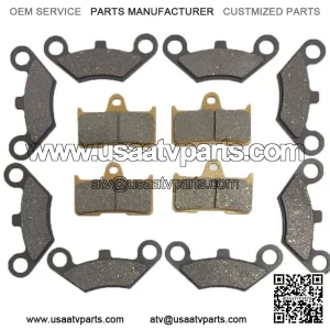 Front Rear Pads Sets For CF moto X5 X6 X8 U5 CF500 500CC CF600 600CC ATV