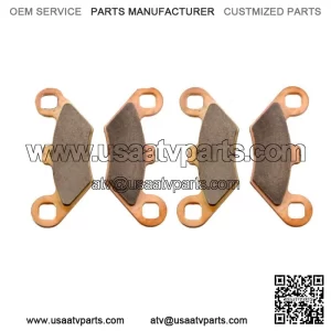 Front Sintered Brake Pads 1994-1995 Polaris 300 4x4 Set Full Kit  Complete ej (For: Polaris)