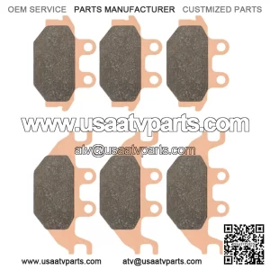 Front and Rear Brake Pads for Can Am DS250 Bombardier DS 250 2006-2022