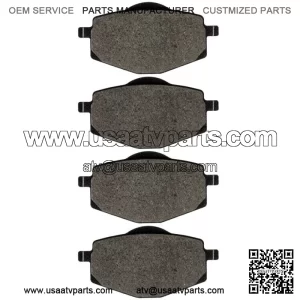 Front Brake Pads for Yamaha Banshee 350 YFZ350 1987 1988 1989 / 1UY-W0045-03-00 (For: Yamaha)