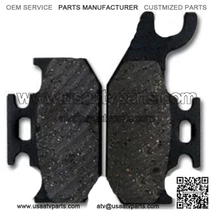 Yamaha Rear Brake Pads Rhino YXR 450 660 (4x4) 2004 2005 2006 2007 2008 2009 (For: Yamaha)