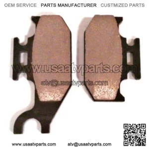 Rear Brake Pads for Yamaha Rhino 450 660 2004-2009, Raptor 700 2007-2012 (For: Yamaha)