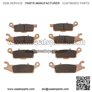 Brake Pads fit Yamaha Grizzly 700 YFM700 2007-2023 Front and Rear by Race-Driven (For: Yamaha)