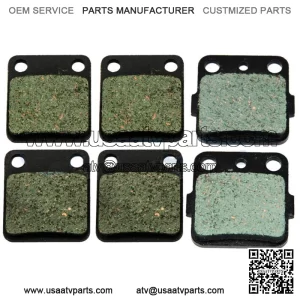 Front Rear ATV Brake Pads Fit Yamaha 2011 2012 2013 Raptor 125 YFM125R  (For: Yamaha)