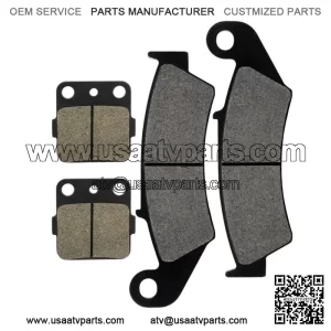Front and Rear Brake Pads for Honda ATC350X ATC 350X 1986 ATV