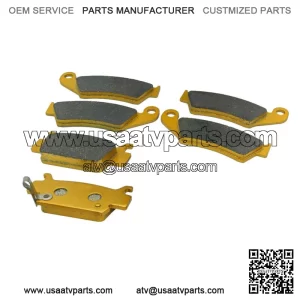 Honda TRX700 XX 2008-2009 Ceramic Brake Pad Set Front & Rear (For: Honda)