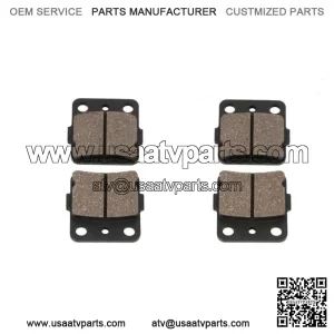 Front Organic Brake Pads 2012-2013 Honda TRX500FM FourTrax Foreman 4x4 Set qk (For: Honda)