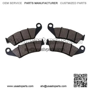 1886 - 1989 Honda TRX250R Front Brake Pads Serrated Semi-metallic